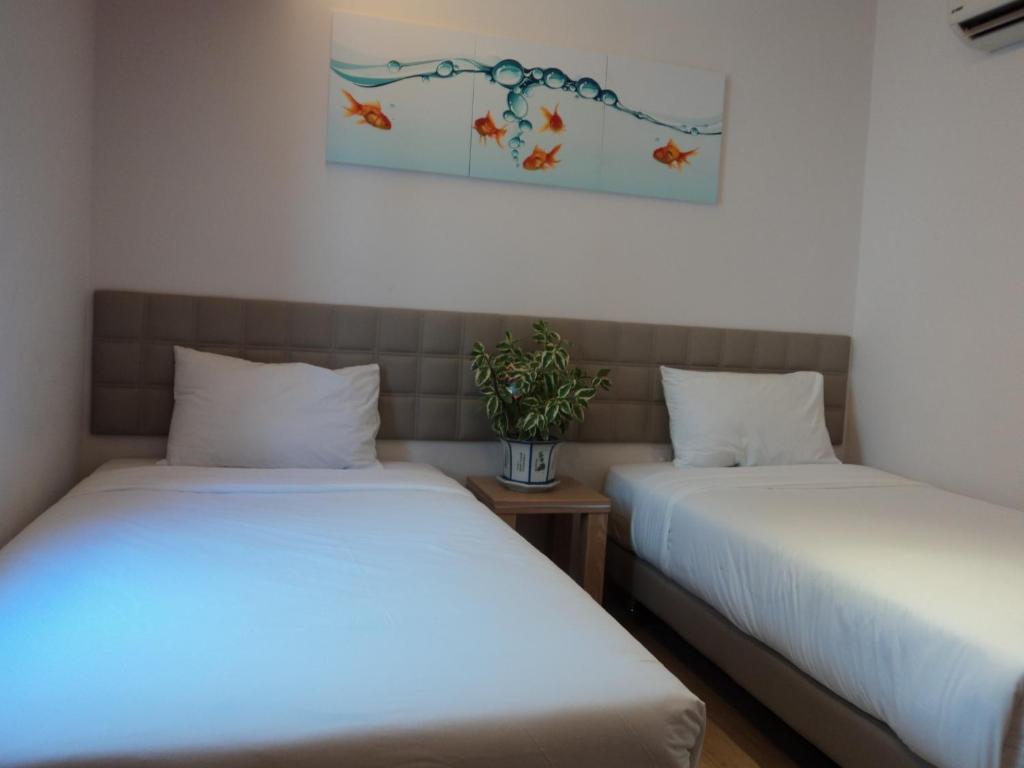 Gm City Hotel Klang Rum bild